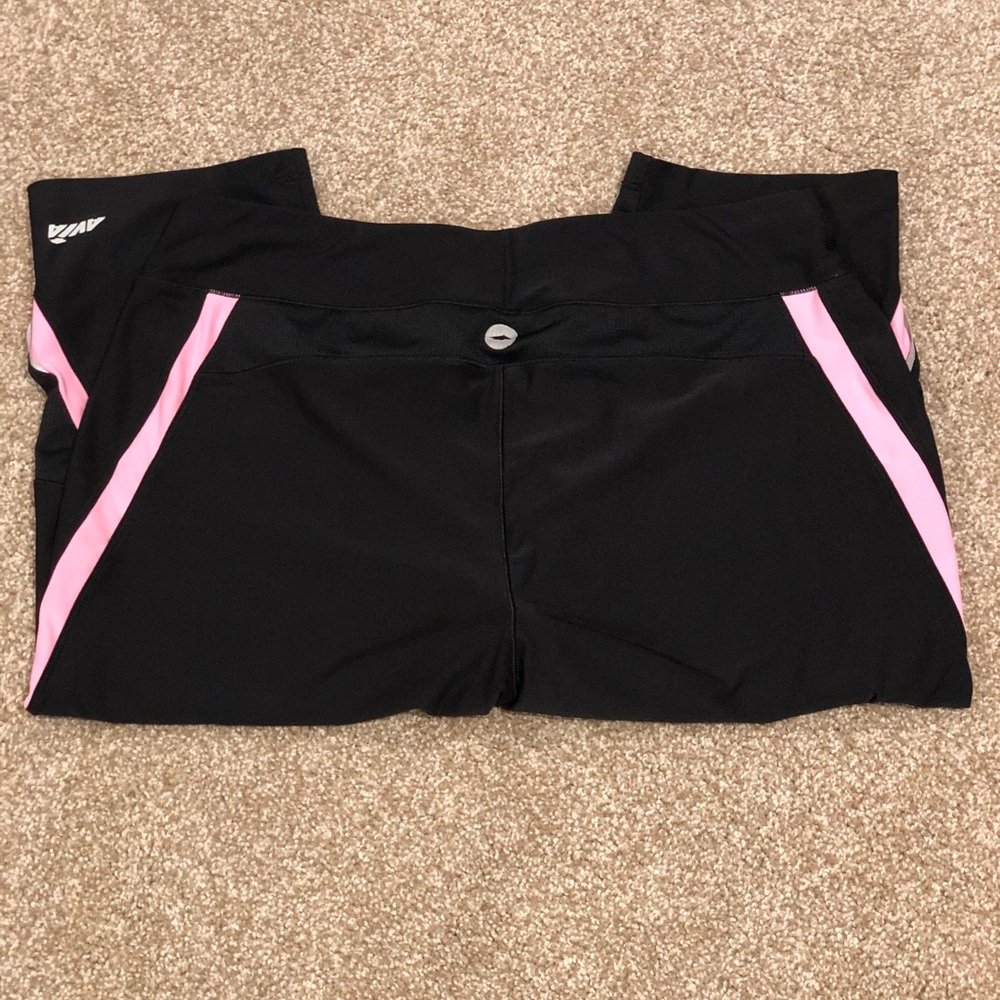 Avia Black and Pink Leggings